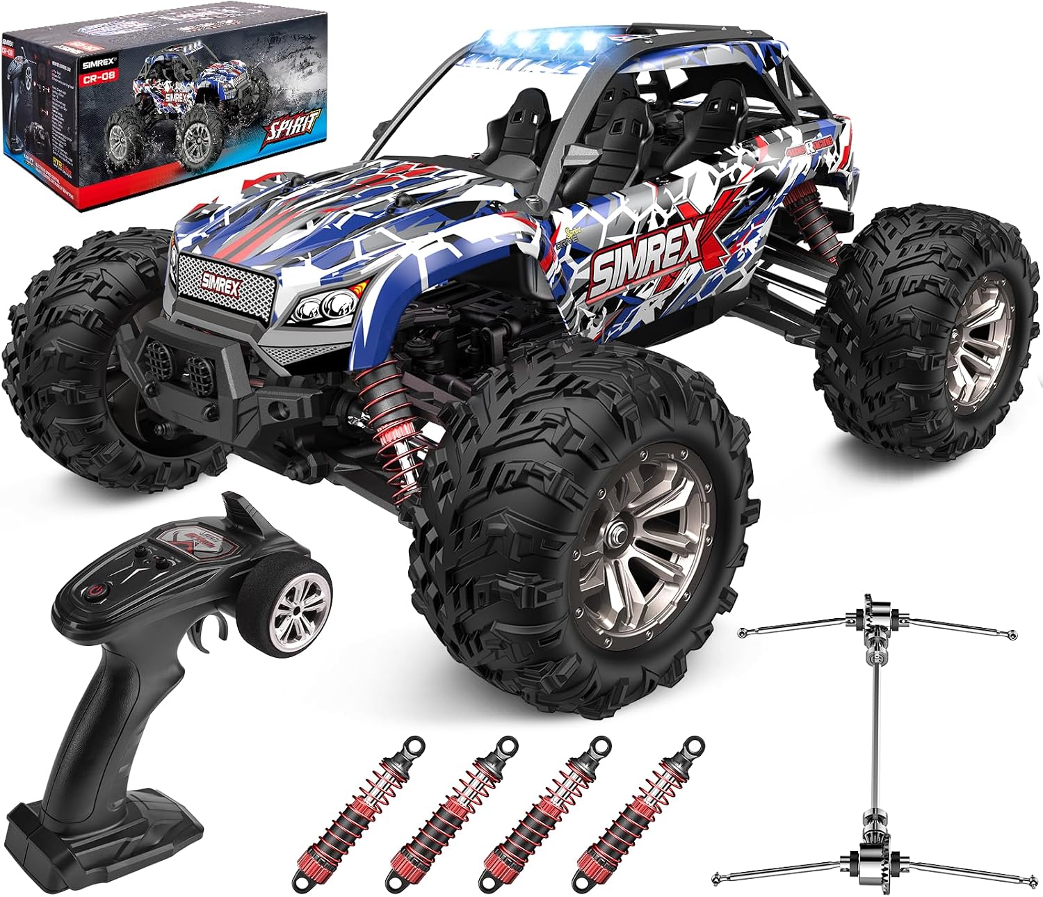 1/16 Hobby Grade RC Car, 36 KP - Rc Hobby Grade Monster Truck ulasan dan harga