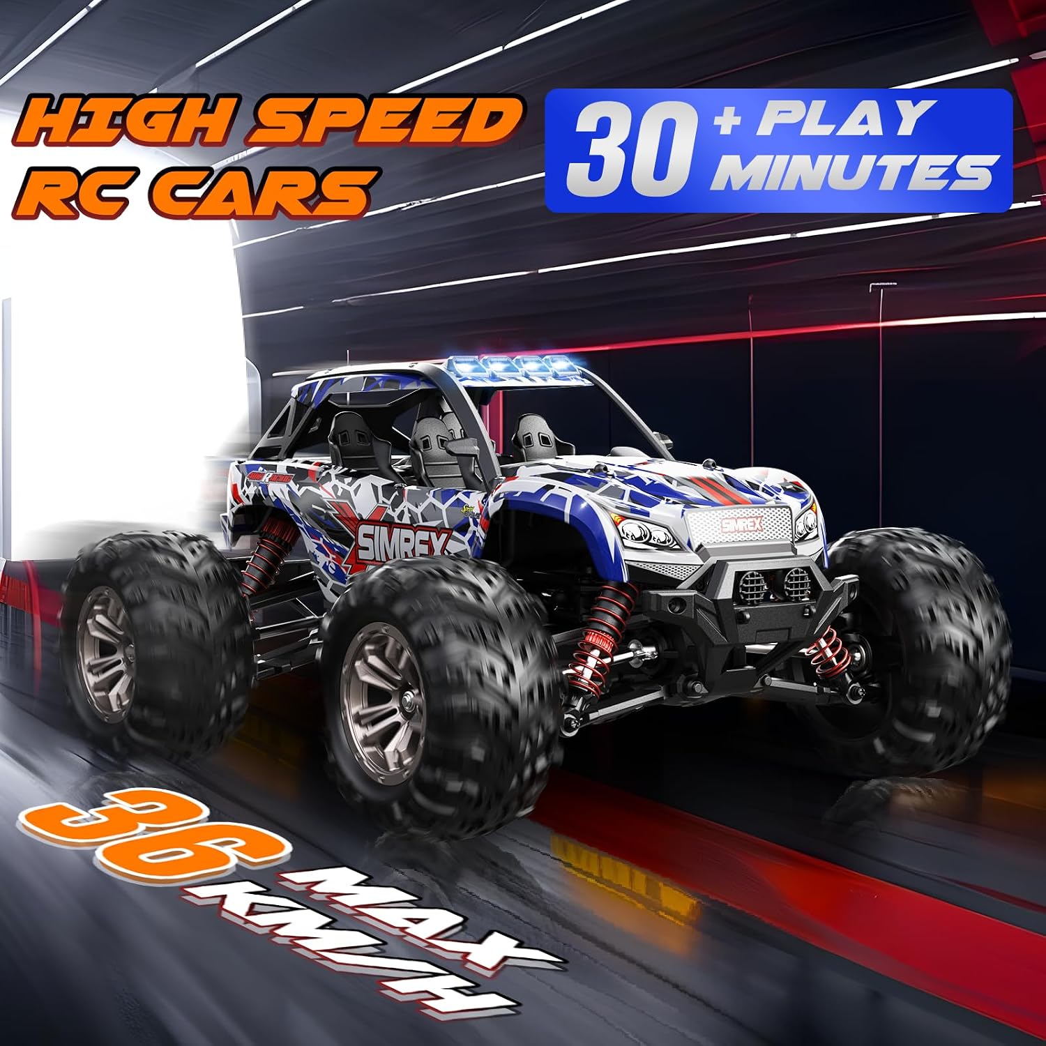 1/16 Hobby Grade RC Car, 36 KP - Rc Hobby Grade Monster Truck ulasan dan harga