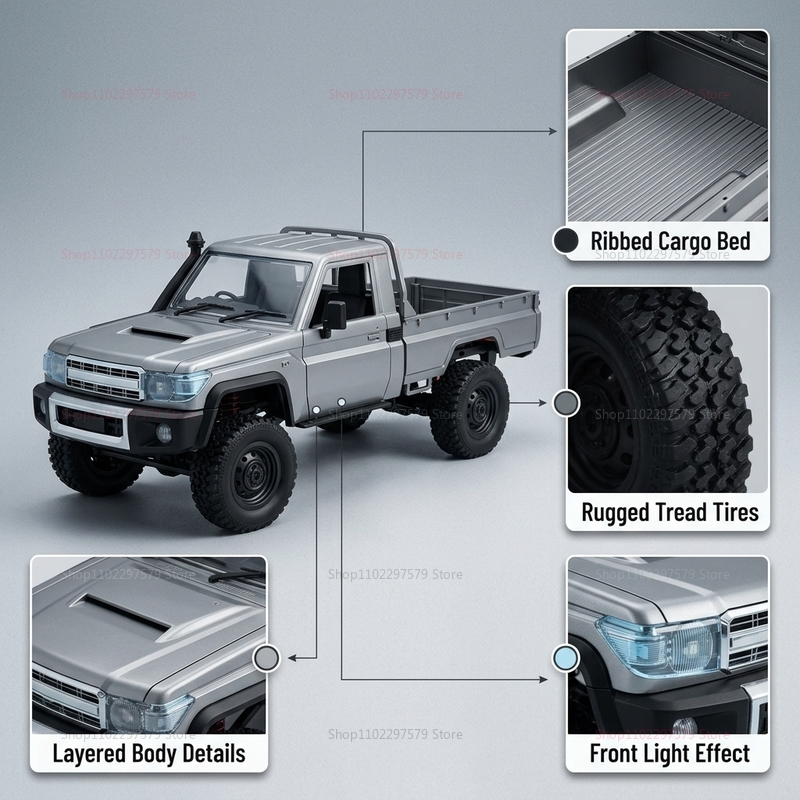 MN82 Upgraded PRO Off-Road 4WD - Rc Hobby Grade Truck ulasan dan harga