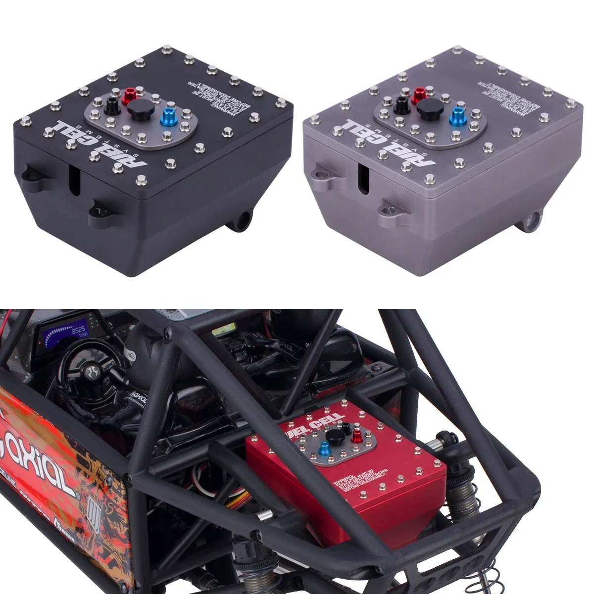 1Pcs Aluminum 1/10 Scale Fuel  - Rc Hobby Grade Truck ulasan dan harga